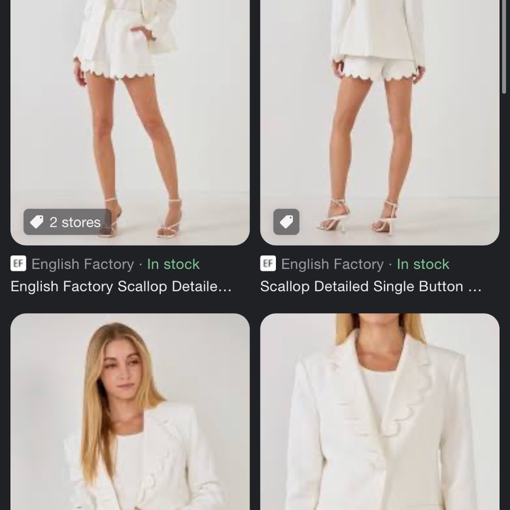 English Factory: Blazer Set